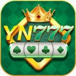Yn777 app logo in green background with yellow and green text