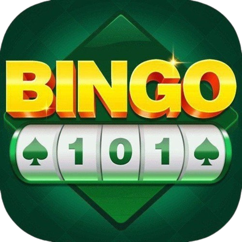 bingo 101 app logo in green background with yellow and green text