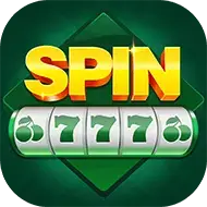 spin 777 app logo in green background with yellow and green text
