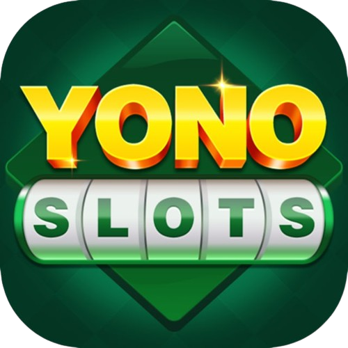 yono slots app logo in green background with yellow and green text